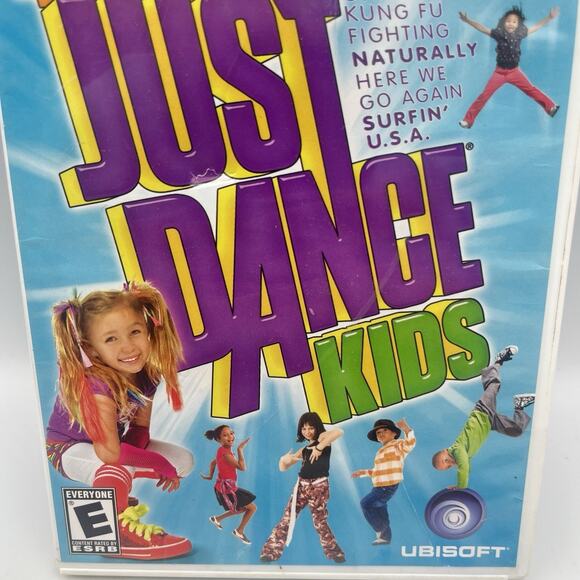 Just Dance Kids (Nintendo Wii, 2010) CIB Manual Cover Art Disk - Picture 2 of 9